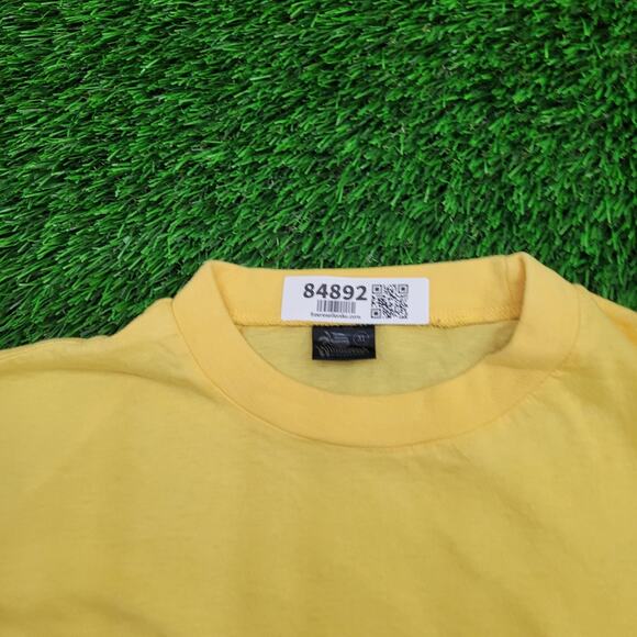 Vintage 90s Paradise-Island Shirt Large 21x27 Yellow - Picture 6 of 12